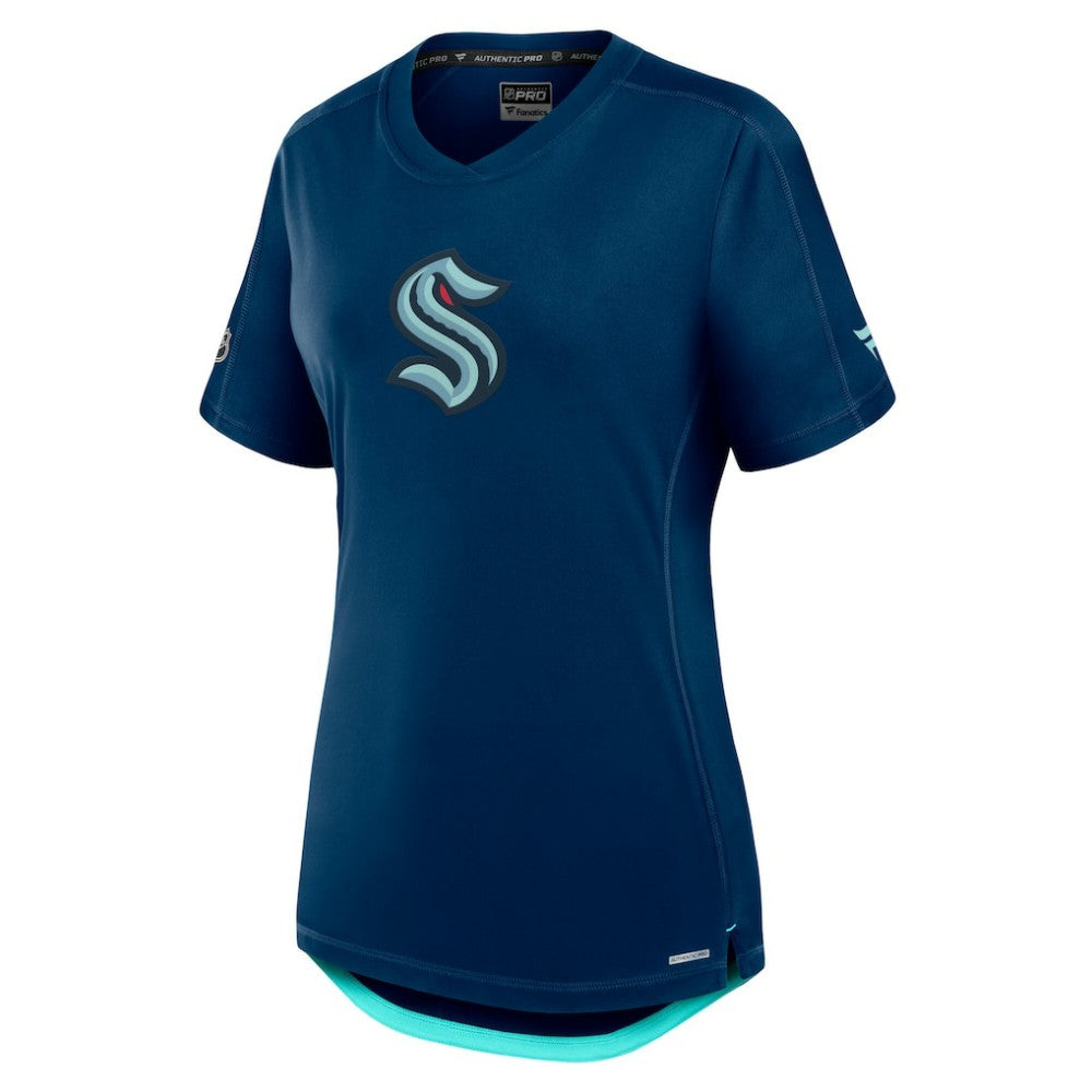 Seattle Kraken Fanatics Women's Authentic Pro Rink T-Shirt -  NHL T-shirts