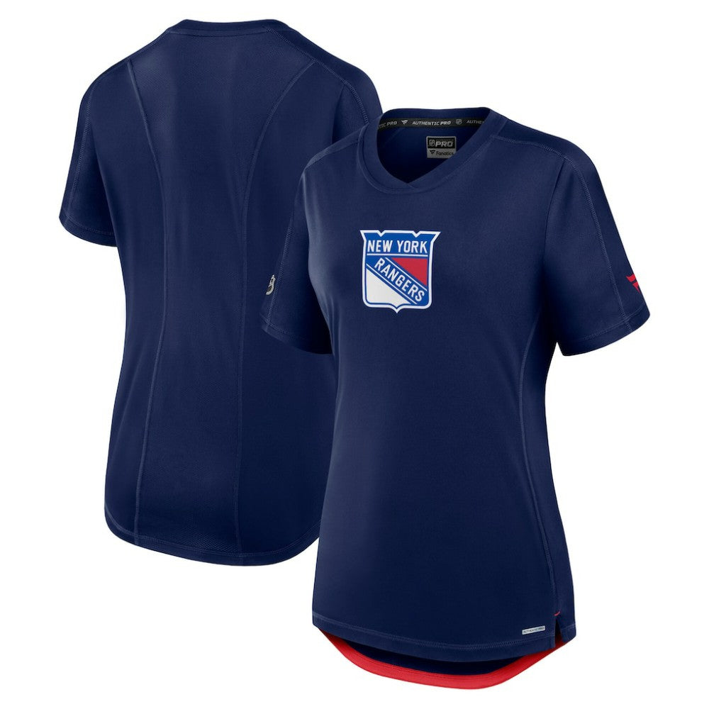 New York Rangers Fanatics Women's Authentic Pro Rink Tech T-Shirt -  NHL T-shirts