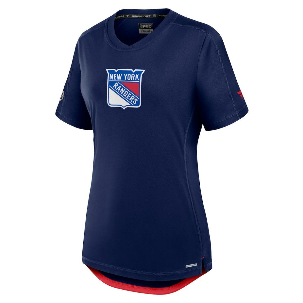 New York Rangers Fanatics Women's Authentic Pro Rink Tech T-Shirt -  NHL T-shirts