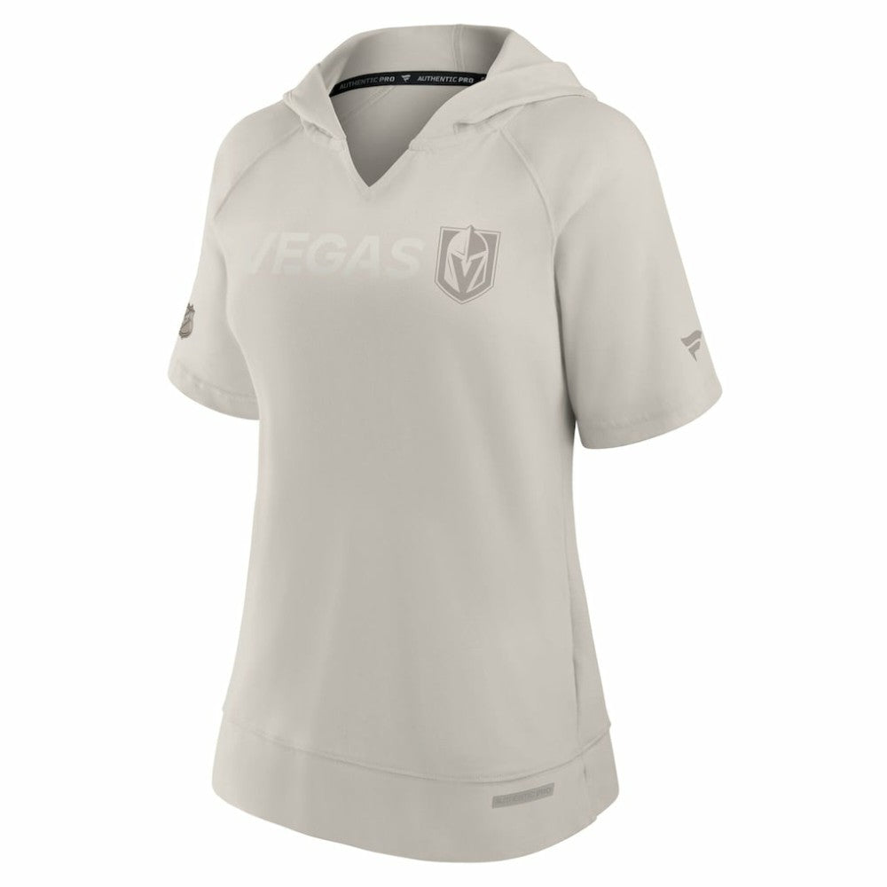 Vegas Golden Knights Fanatics Women's Authentic Pro Road Fashion V-Neck Hoodie T-Shirt -  NHL T-shirts