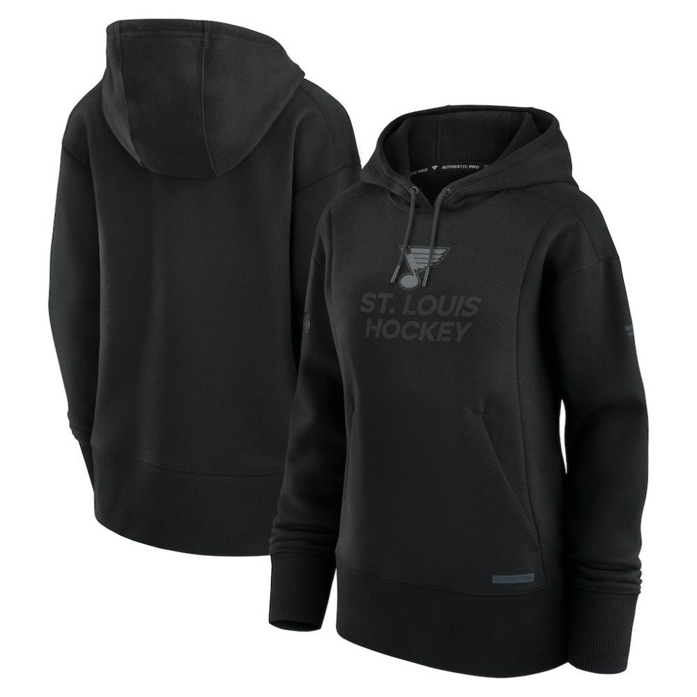 St. Louis Blues Fanatics Women's Authentic Pro Road Pullover Hoodie -  NHL Hoodies
