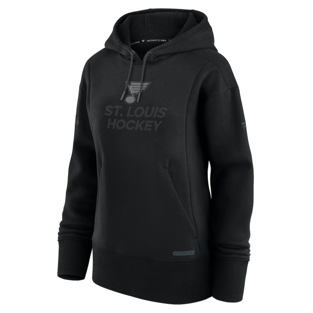 St. Louis Blues Fanatics Women's Authentic Pro Road Pullover Hoodie -  NHL Hoodies
