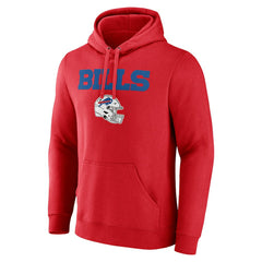 Buffalo Bills Josh Allen  Team Wordmark Player Name & Number Pullover Hoodie | NFL Outlet