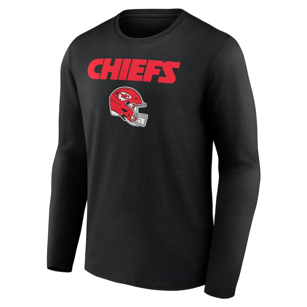 Kansas City Chiefs Travis Kelce  Team Wordmark Player Name & Number Long Sleeve T-Shirt | NFL New