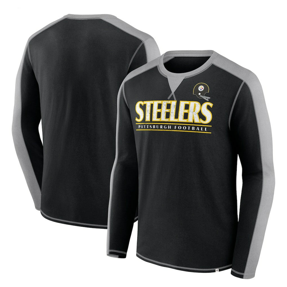 Pittsburgh Steelers Behind the Line Long Sleeve T-Shirt | NFL Outlet
