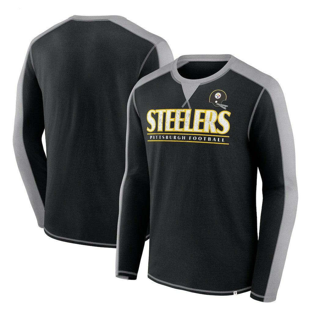 Pittsburgh Steelers Behind the Line Long Sleeve T-Shirt | NFL Outlet