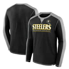 Pittsburgh Steelers Behind the Line Long Sleeve T-Shirt | NFL Outlet