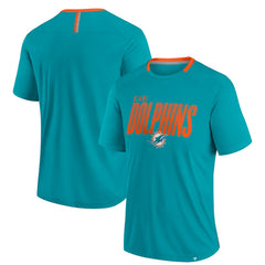 Miami Dolphins Defender Fade Slant T-Shirt | NFL Discount