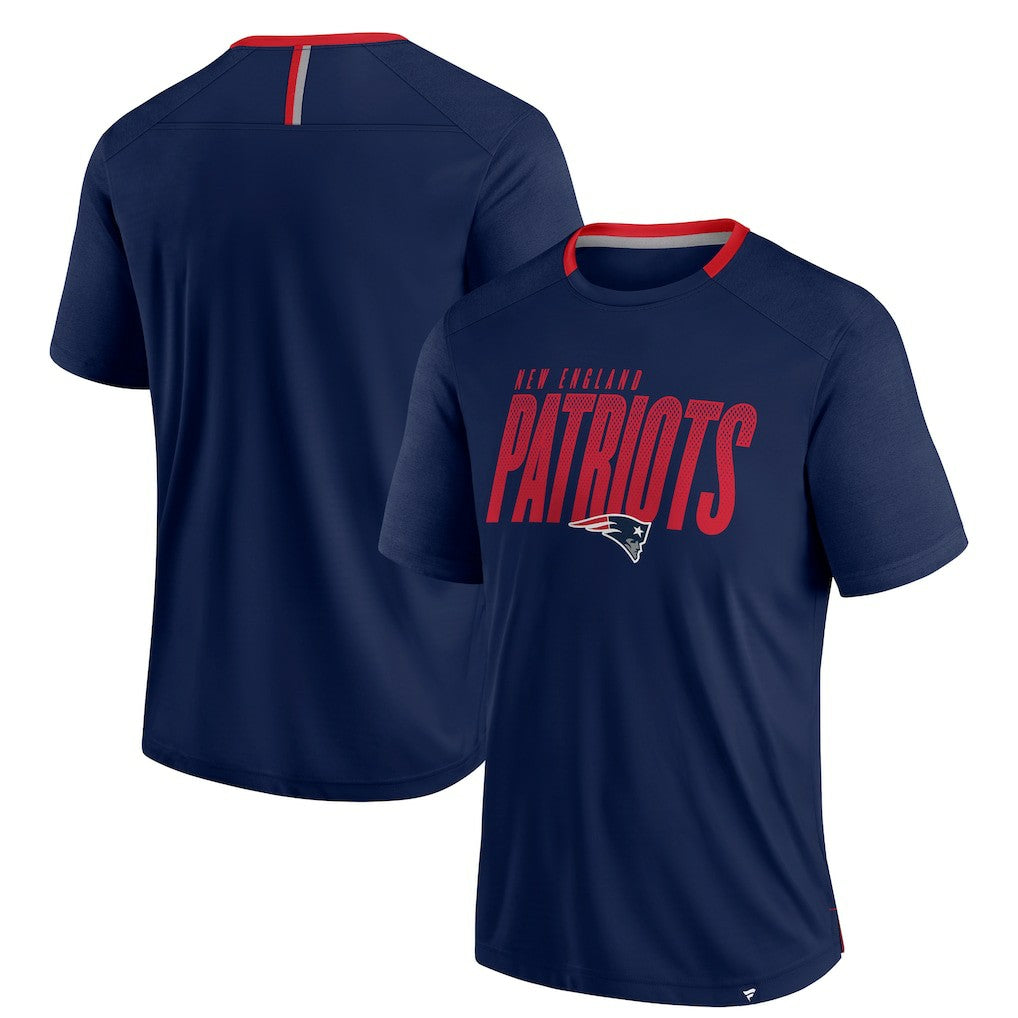 New England Patriots Defender Fade Slant T-Shirt | NFL Outlet
