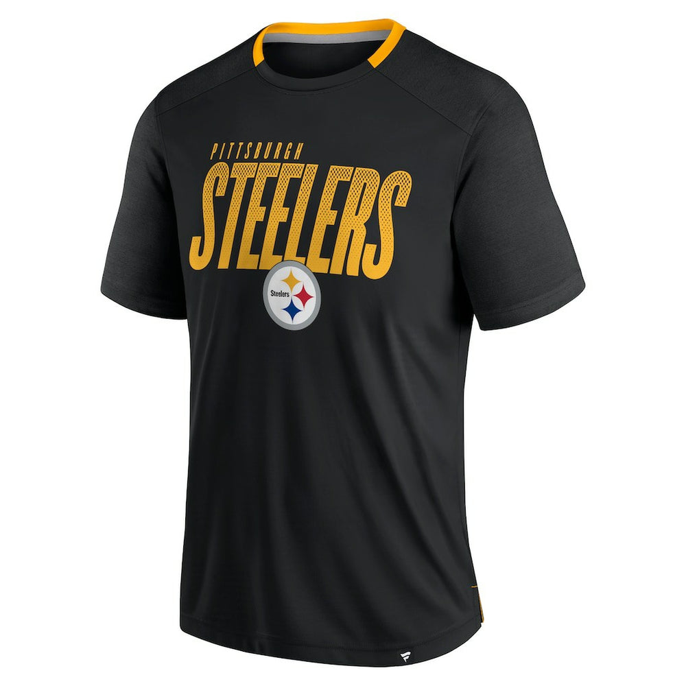 Pittsburgh Steelers Defender Fade Slant T-Shirt | NFL US