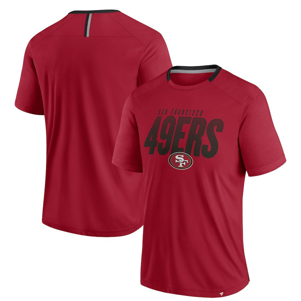 San Francisco 49ers Defender Fade Slant T-Shirt | NFL Discount