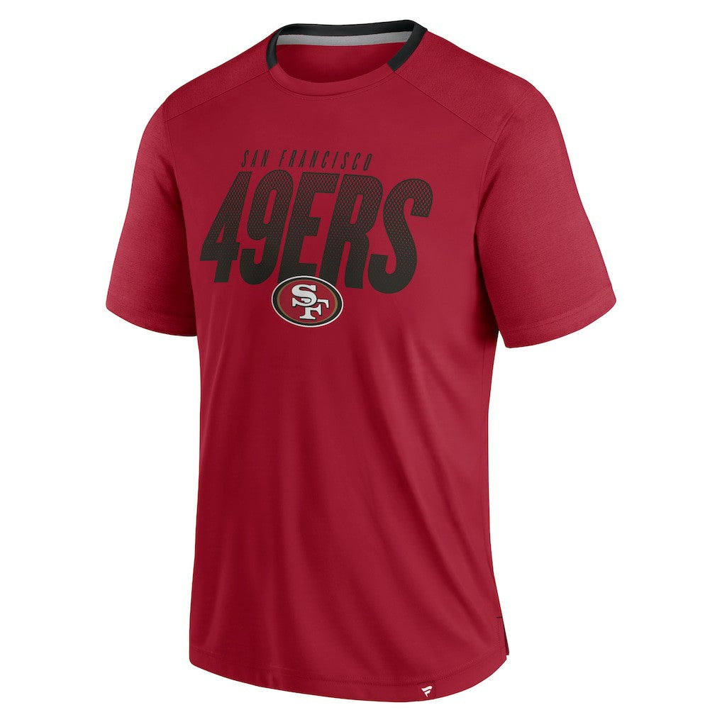 San Francisco 49ers Defender Fade Slant T-Shirt | NFL Discount