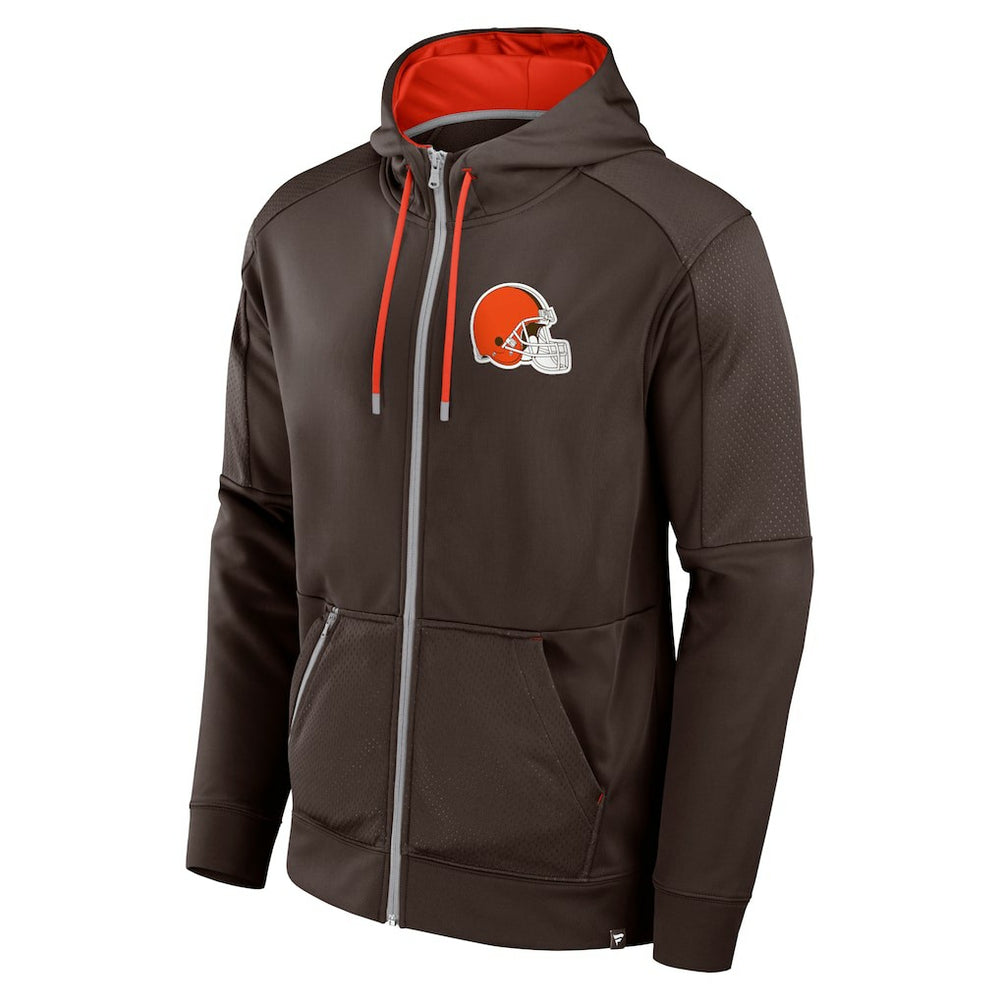 Cleveland Browns Defender Full-Zip Hoodie | NFL Outlet