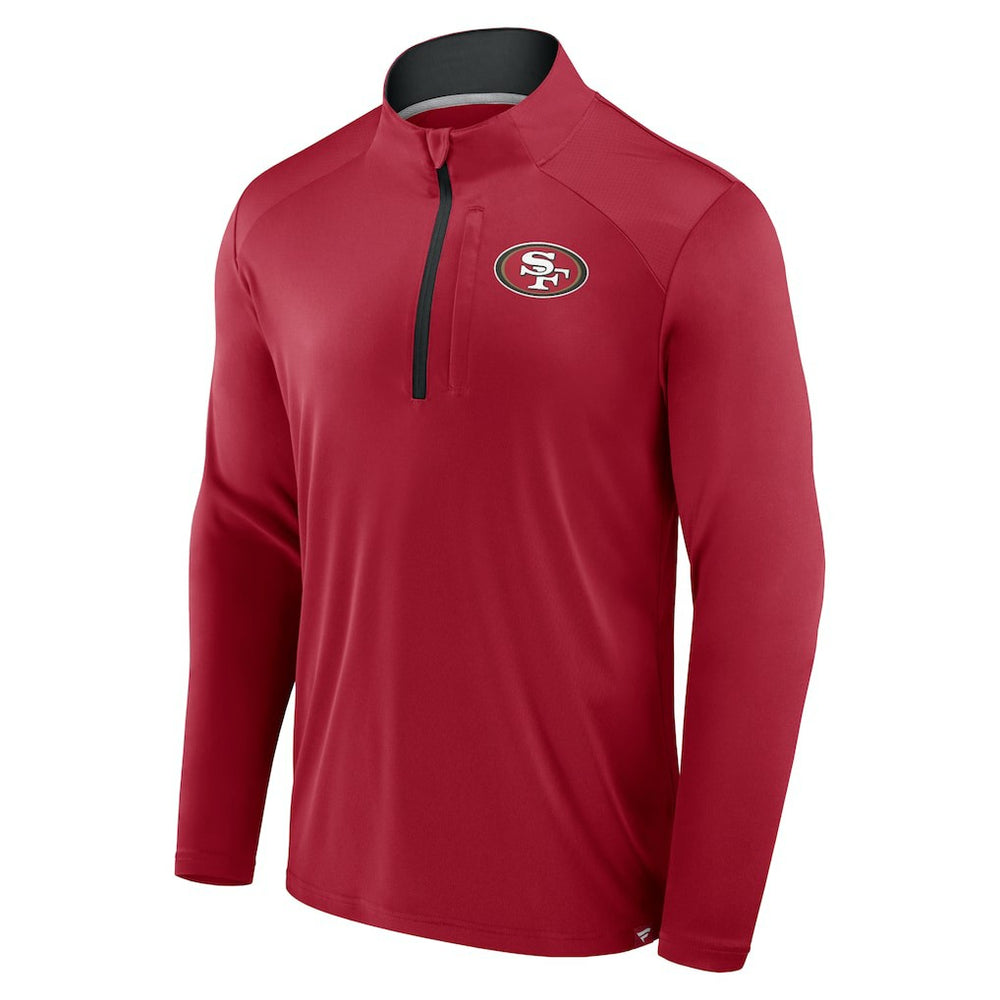 San Francisco 49ers Defender Long Sleeve Quarter-Zip Jacket | NFL On sale