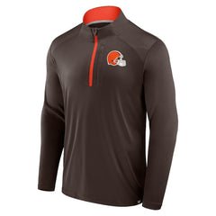 Cleveland Browns Defender Long Sleeve Quarter-Zip Jacket | NFL Discount