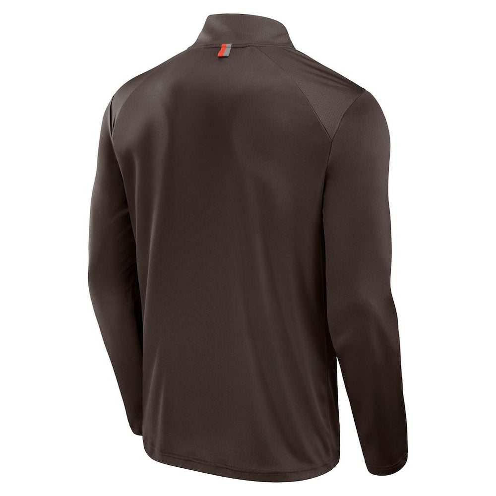 Cleveland Browns Defender Long Sleeve Quarter-Zip Jacket | NFL Discount