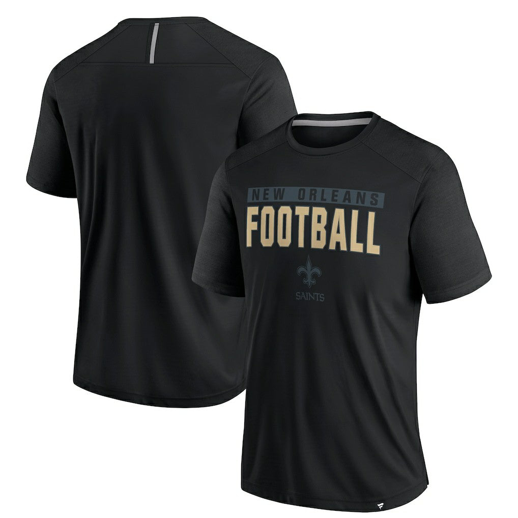 New Orleans Saints Defender Blackout T-Shirt | NFL New