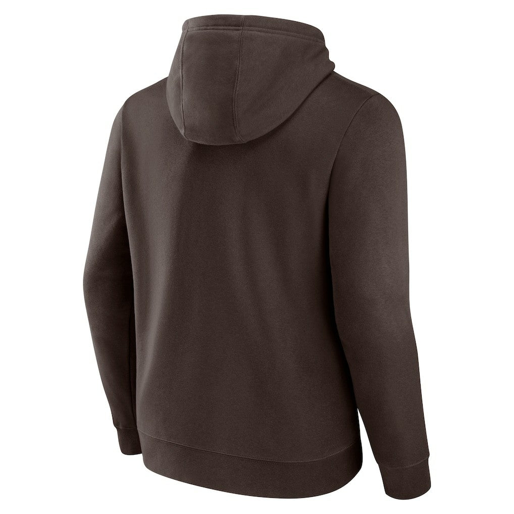 Cleveland Browns Geometric Chrome Pullover Hoodie | NFL On sale