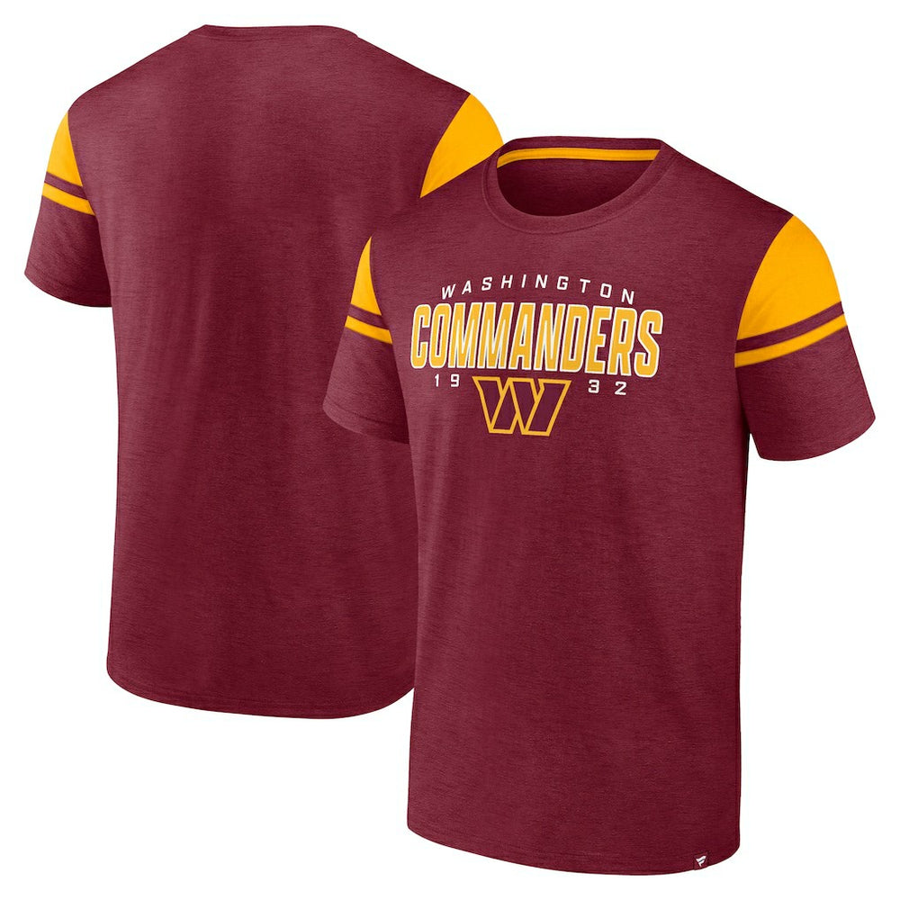Washington Commanders Old School Play Slub T-Shirt | NFL Discount