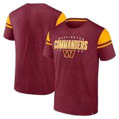 Washington Commanders Old School Play Slub T-Shirt | NFL Discount