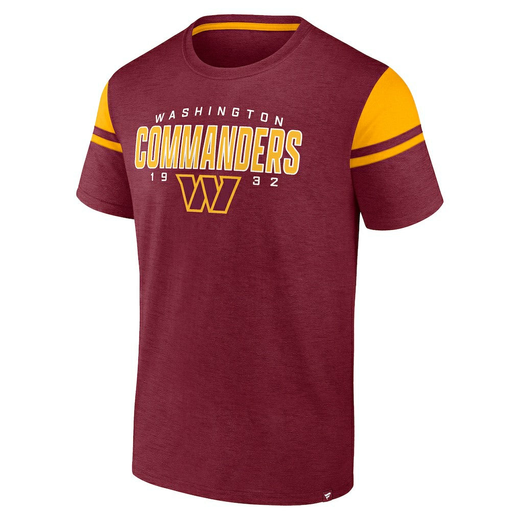 Washington Commanders Old School Play Slub T-Shirt | NFL Discount
