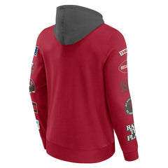 Tampa Bay Buccaneers Patched Out Pullover Hoodie | NFL Hot
