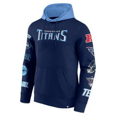 Tennessee Titans Patched Out Pullover Hoodie | NFL Hot