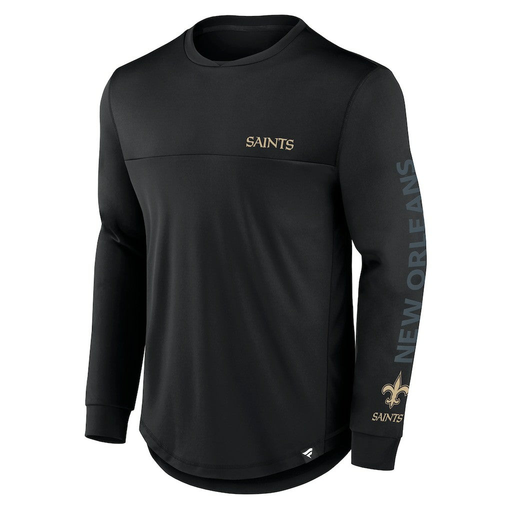 New Orleans Saints Blackout Long Sleeve T-Shirt | NFL US
