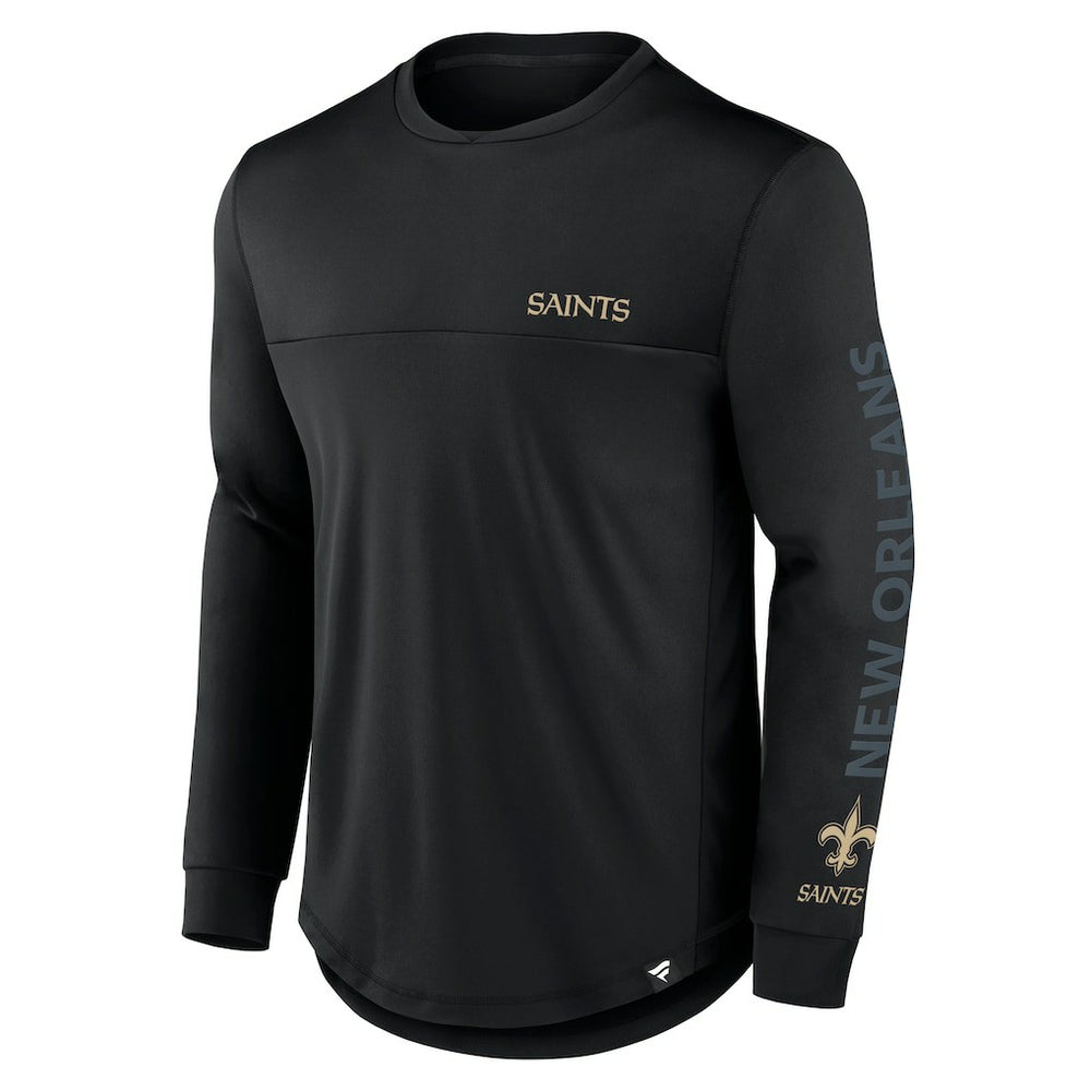 New Orleans Saints Blackout Long Sleeve T-Shirt | NFL US