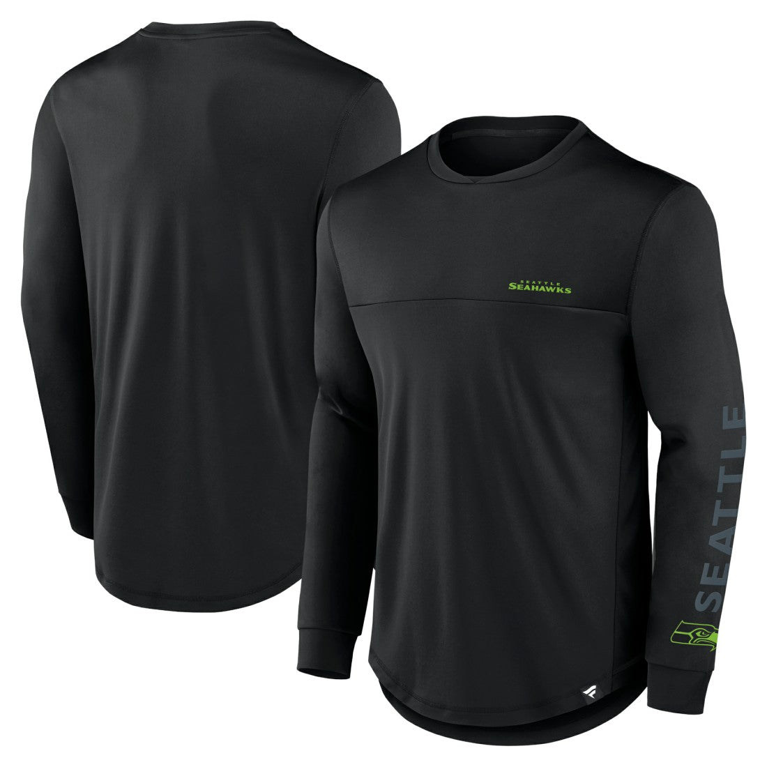 Seattle Seahawks Blackout Long Sleeve T-Shirt | NFL Outlet