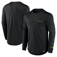 Seattle Seahawks Blackout Long Sleeve T-Shirt | NFL Outlet