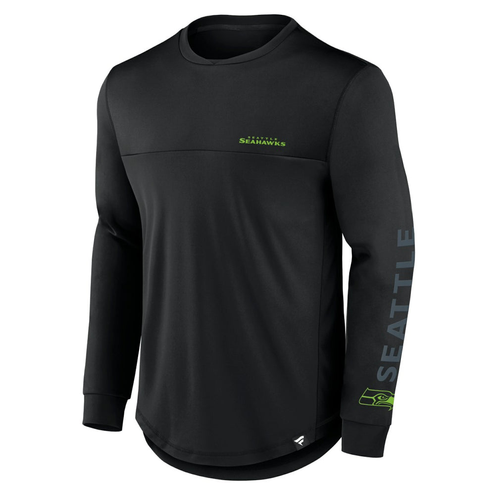 Seattle Seahawks Blackout Long Sleeve T-Shirt | NFL Outlet
