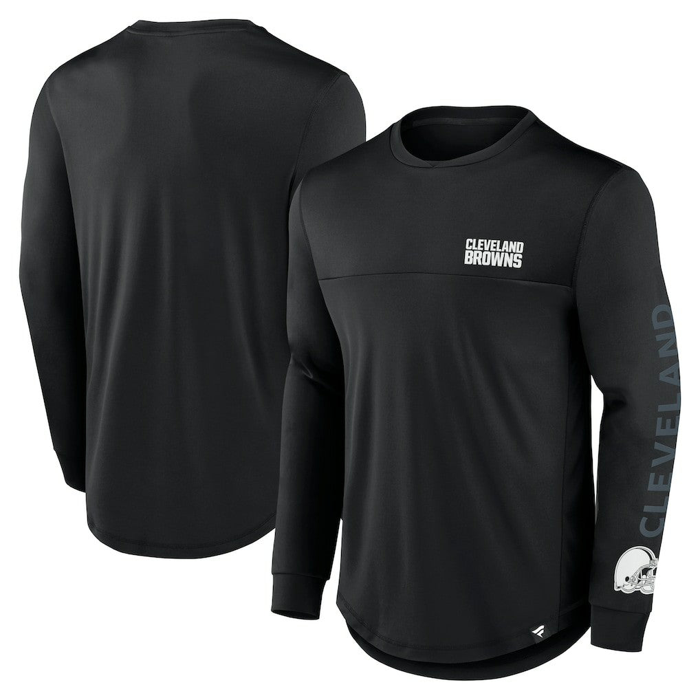 Cleveland Browns Blackout Long Sleeve T-Shirt | NFL On sale