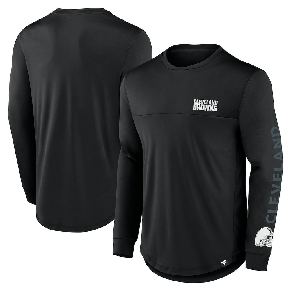 Cleveland Browns Blackout Long Sleeve T-Shirt | NFL On sale