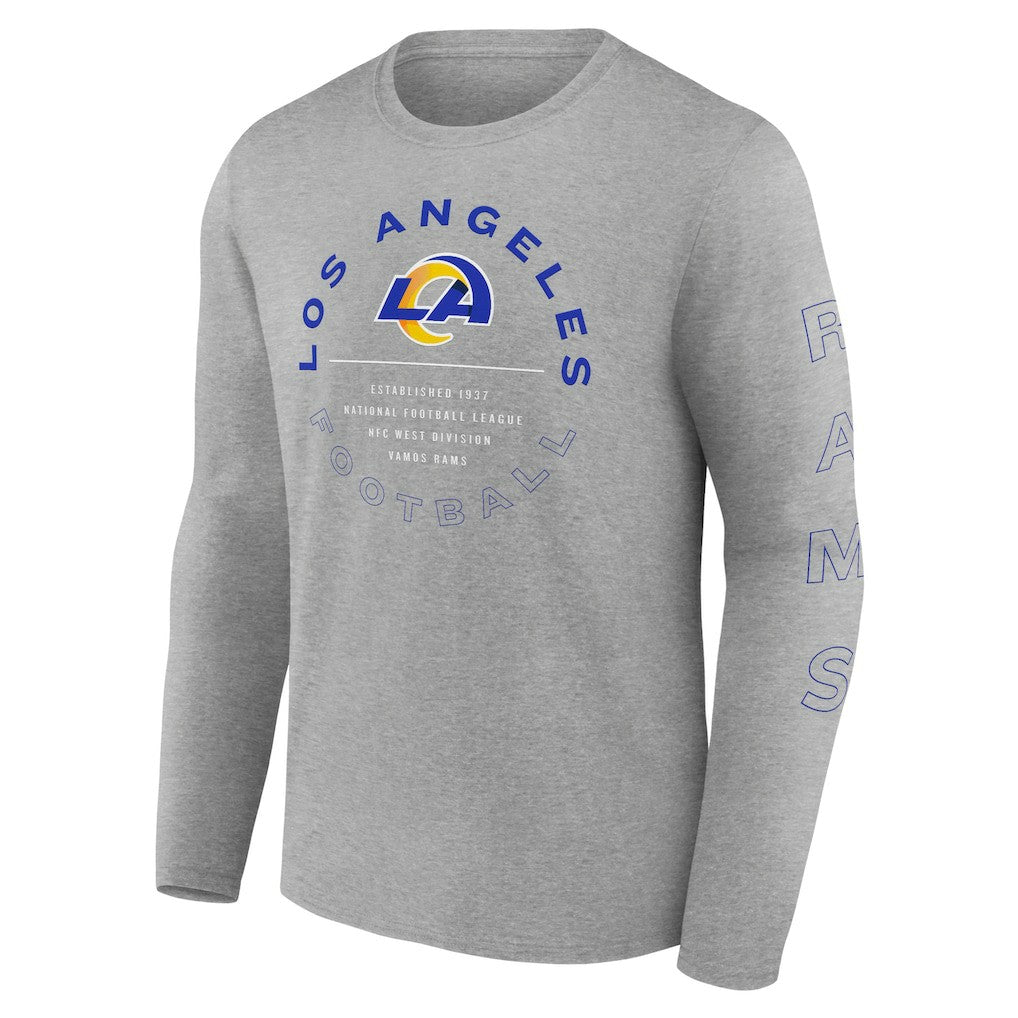 Los Angeles Rams Stat Sheet Long Sleeve T-Shirt | NFL Discount