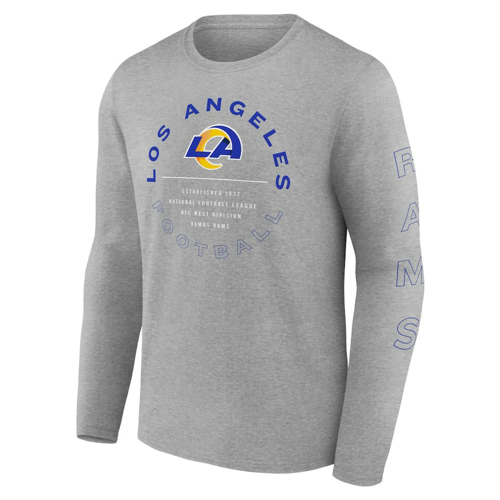 Los Angeles Rams Stat Sheet Long Sleeve T-Shirt | NFL Discount