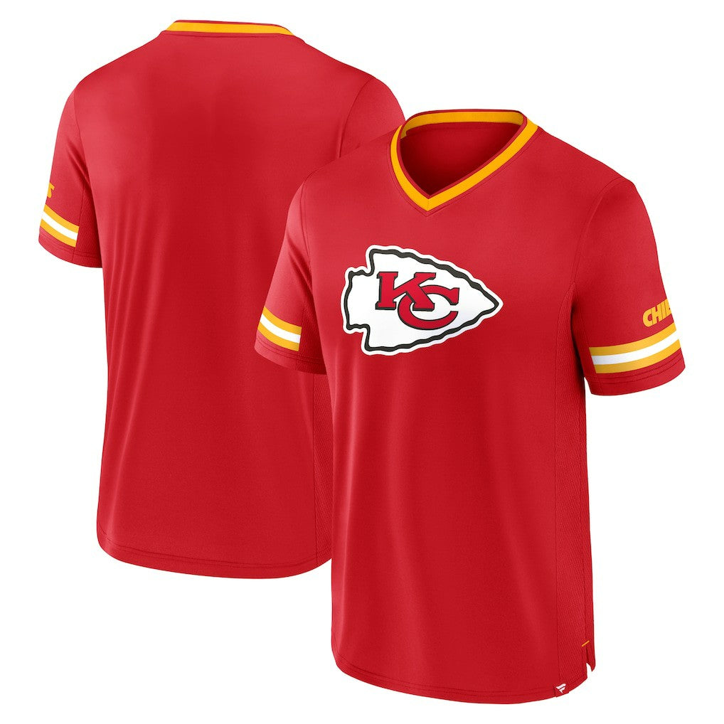 Kansas City Chiefs Stripe Stacking T-Shirt | NFL Hot
