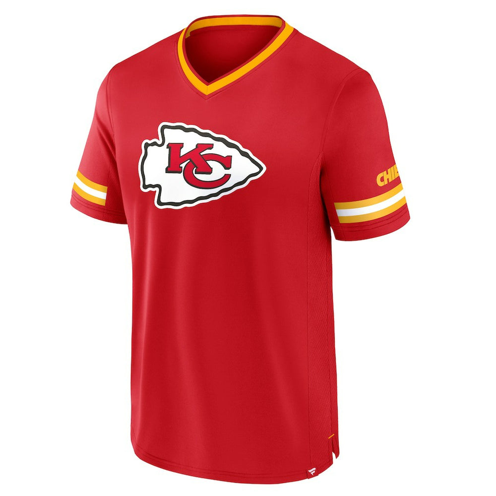 Kansas City Chiefs Stripe Stacking T-Shirt | NFL Hot