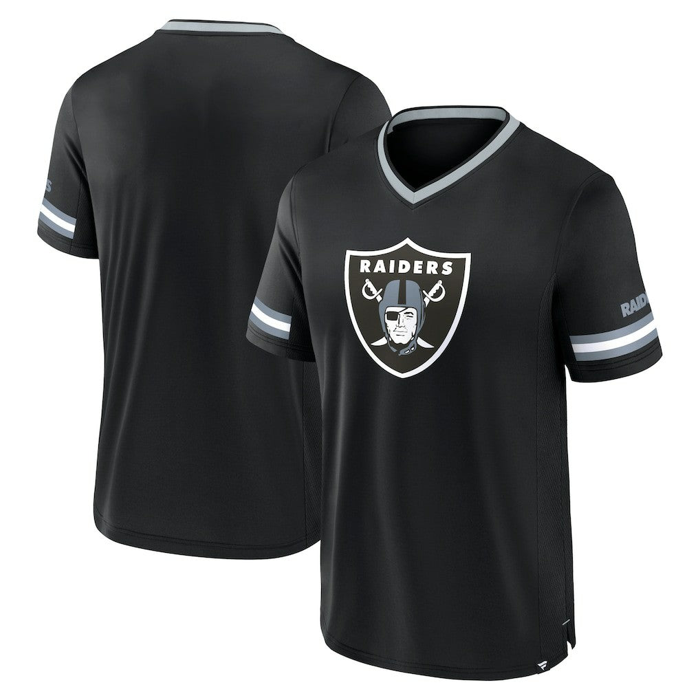 Las Vegas Raiders Stripe Stacking T-Shirt | NFL Discount