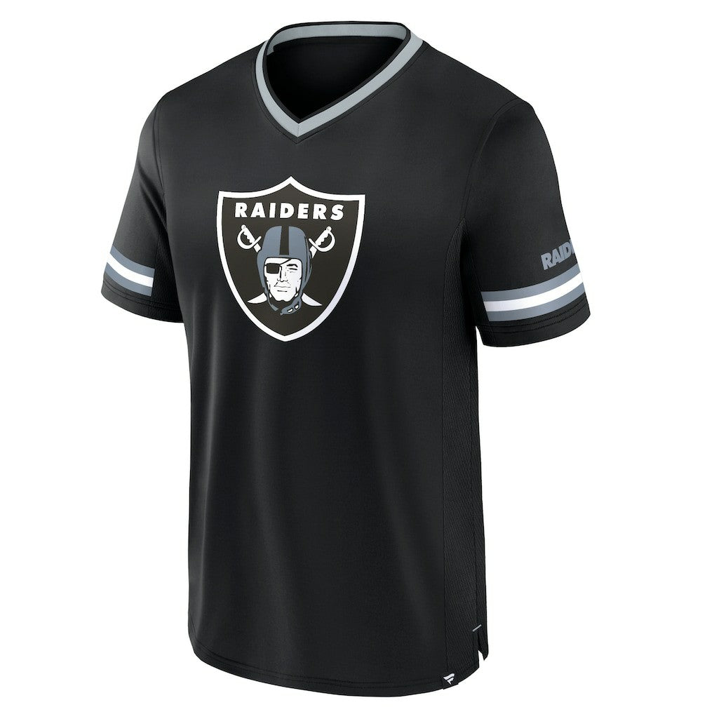 Las Vegas Raiders Stripe Stacking T-Shirt | NFL Discount