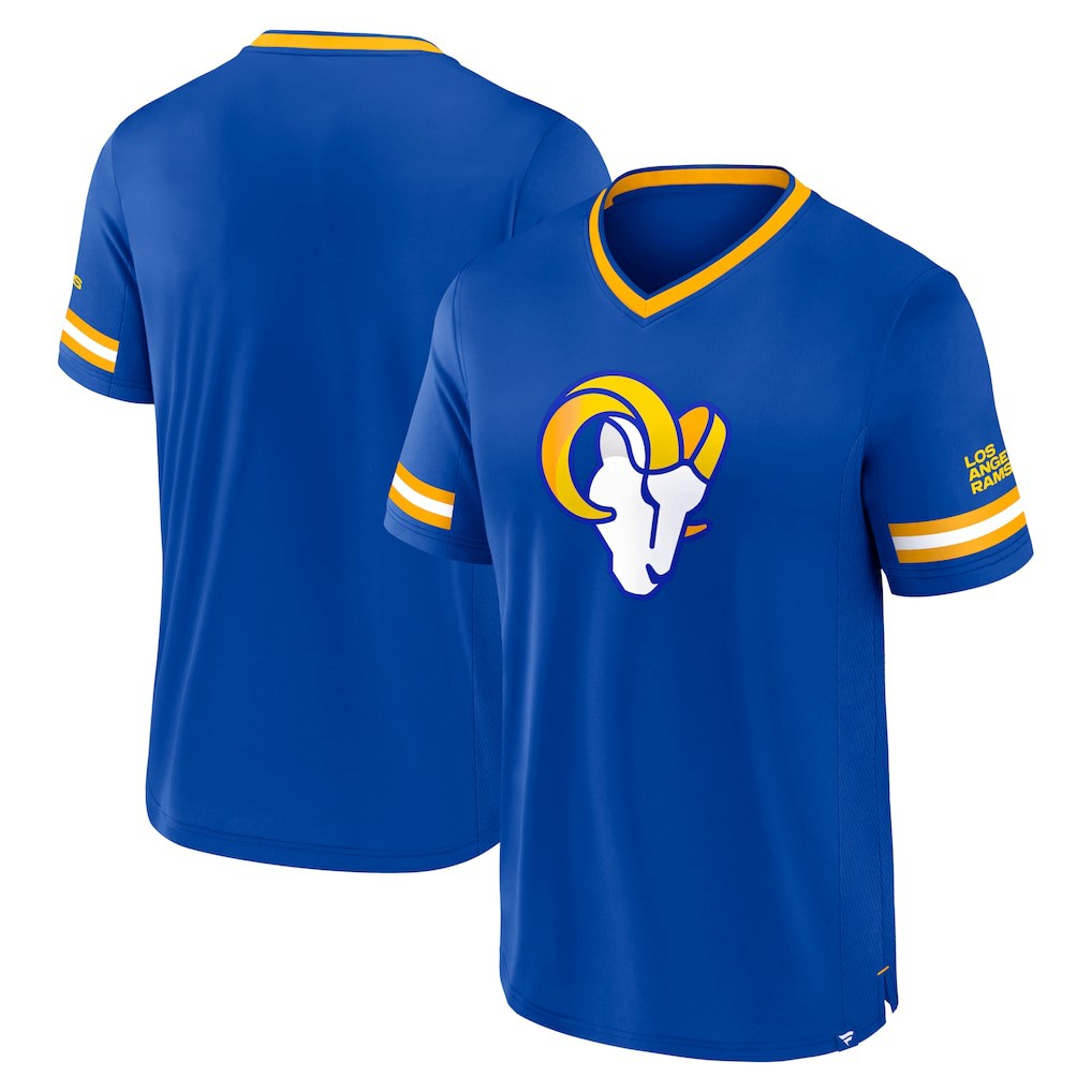 Los Angeles Rams Stripe Stacking T-Shirt | NFL Discount