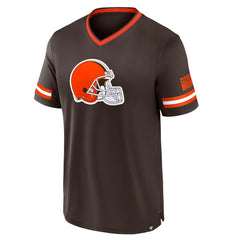 Cleveland Browns Stripe Stacking T-Shirt | NFL Discount