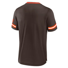 Cleveland Browns Stripe Stacking T-Shirt | NFL Discount