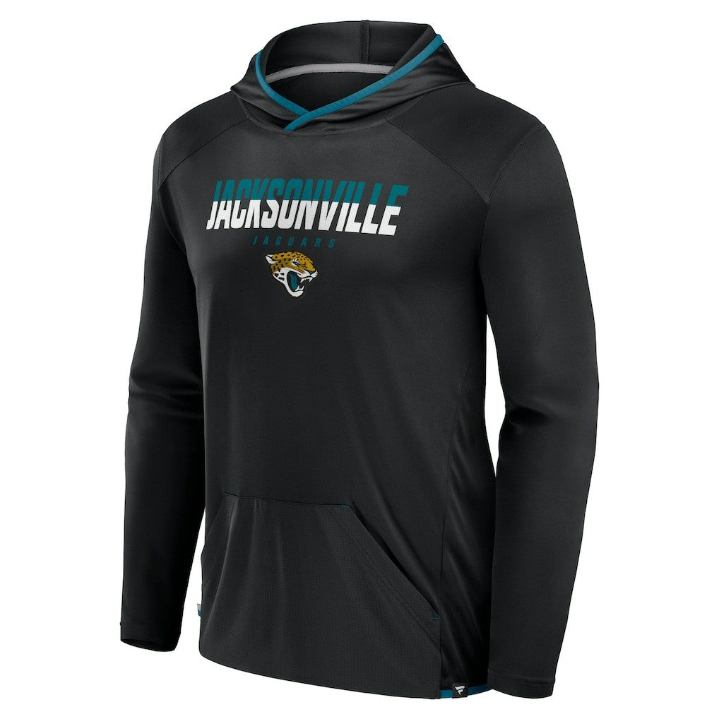 Jacksonville Jaguars Transitional Defender Hoodie Long Sleeve T-Shirt | NFL Hot