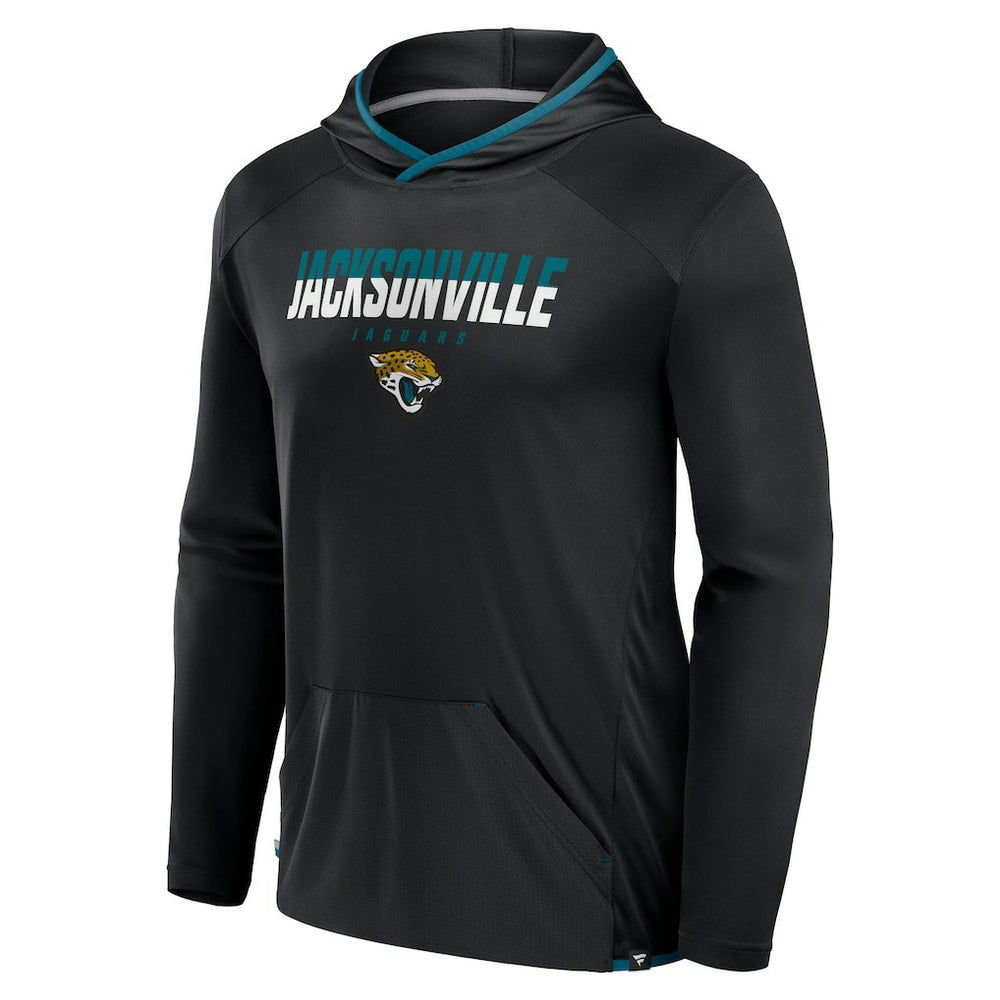 Jacksonville Jaguars Transitional Defender Hoodie Long Sleeve T-Shirt | NFL Hot