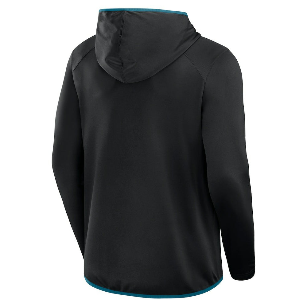 Jacksonville Jaguars Transitional Defender Hoodie Long Sleeve T-Shirt | NFL Hot