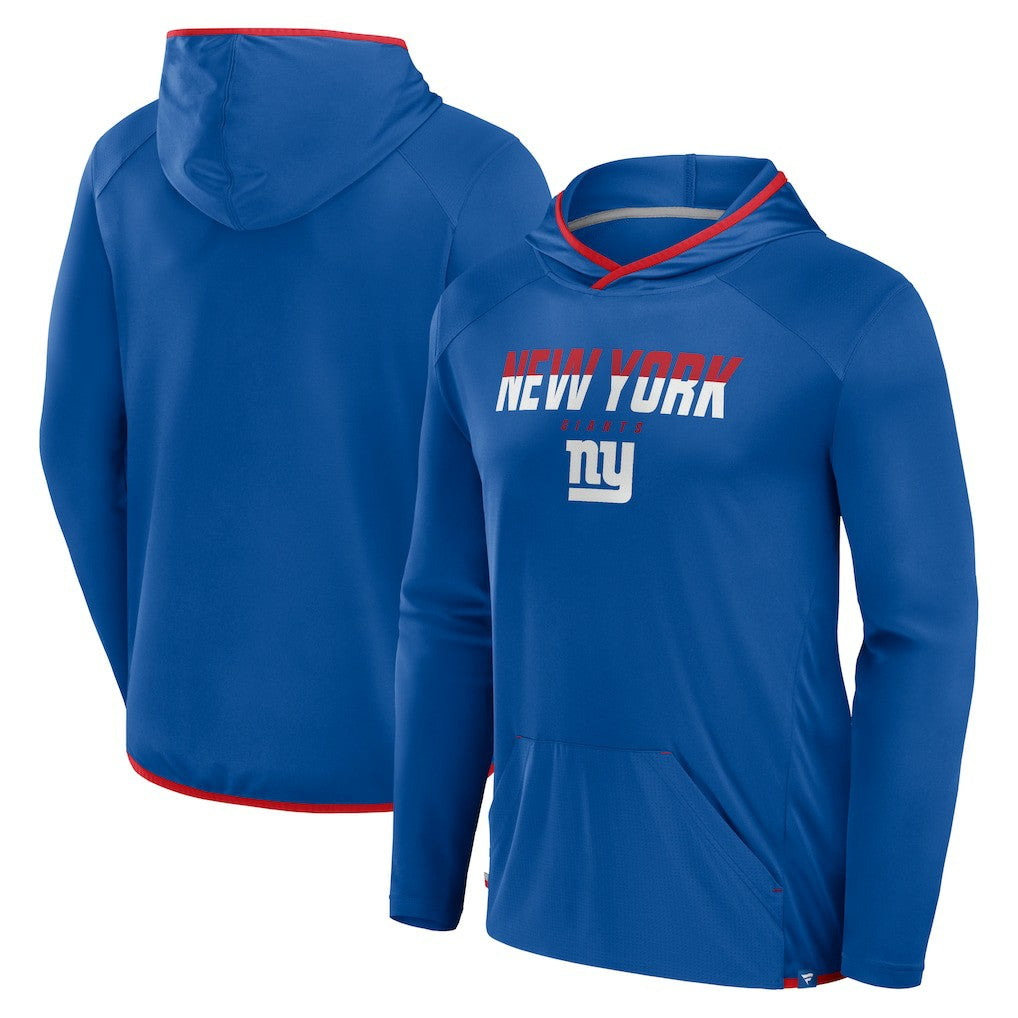 New York Giants Transitional Defender Hoodie Long Sleeve T-Shirt | NFL Discount