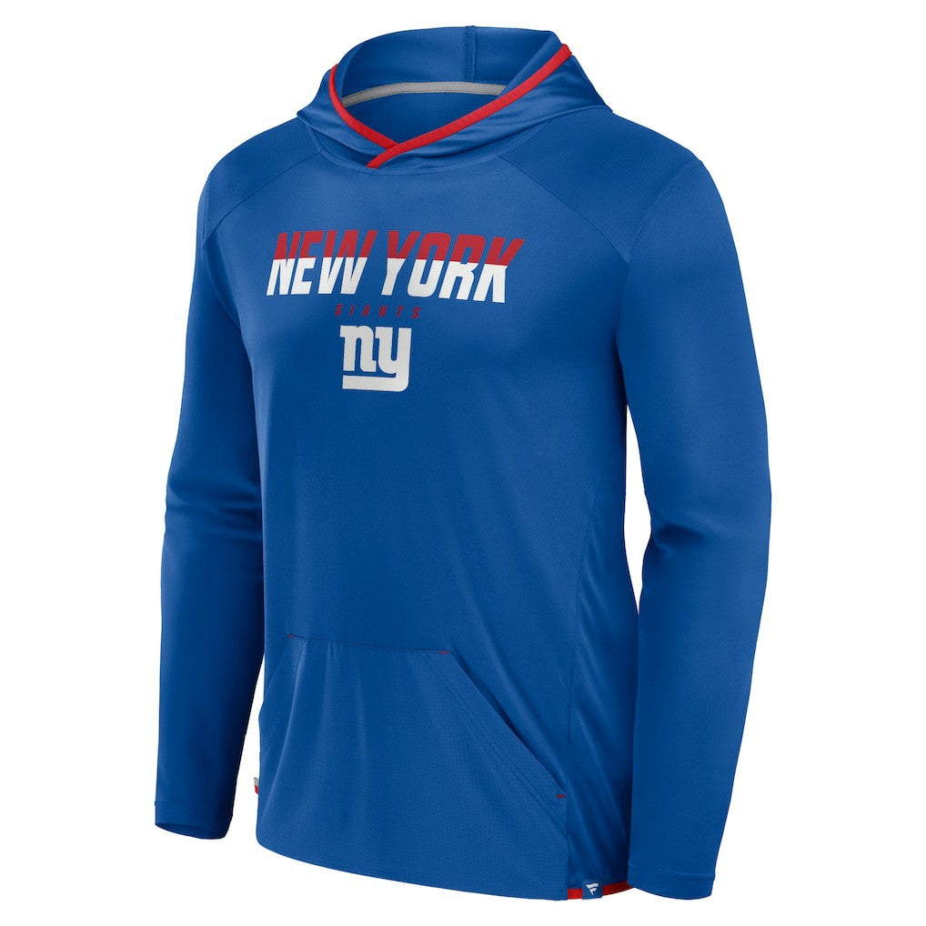 New York Giants Transitional Defender Hoodie Long Sleeve T-Shirt | NFL Discount