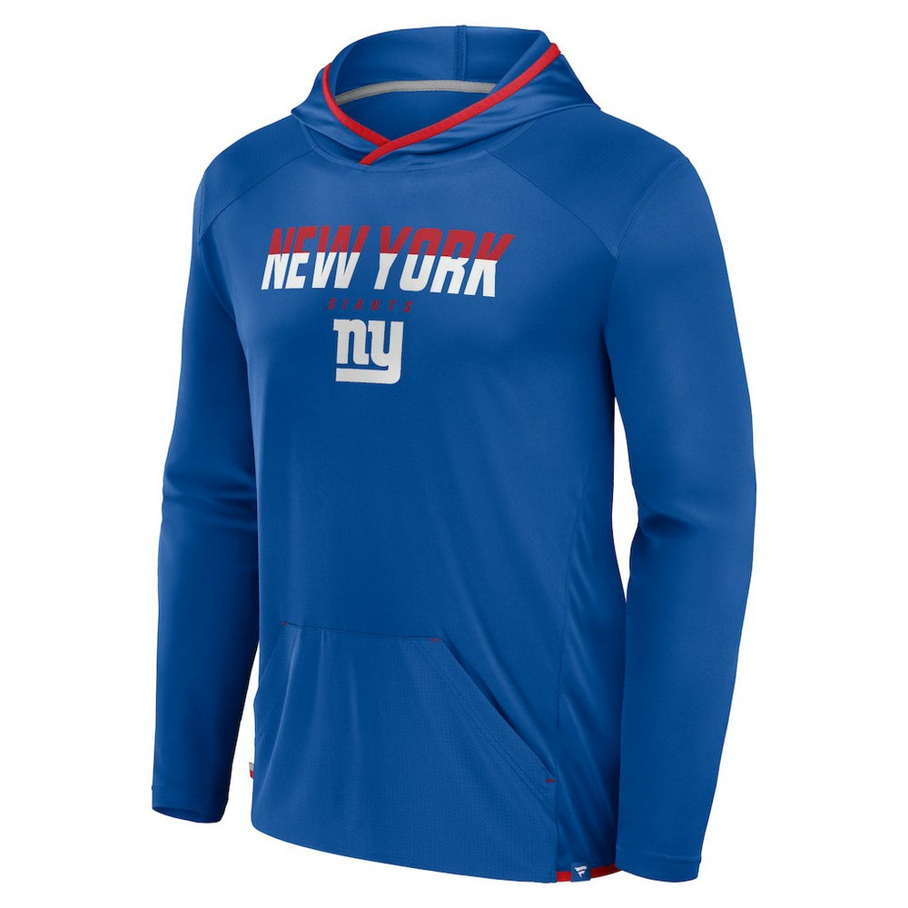 New York Giants Transitional Defender Hoodie Long Sleeve T-Shirt | NFL Discount