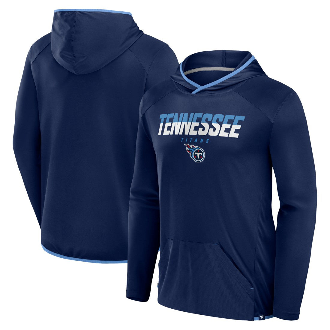 Tennessee Titans Transitional Defender Hoodie Long Sleeve T-Shirt | NFL New